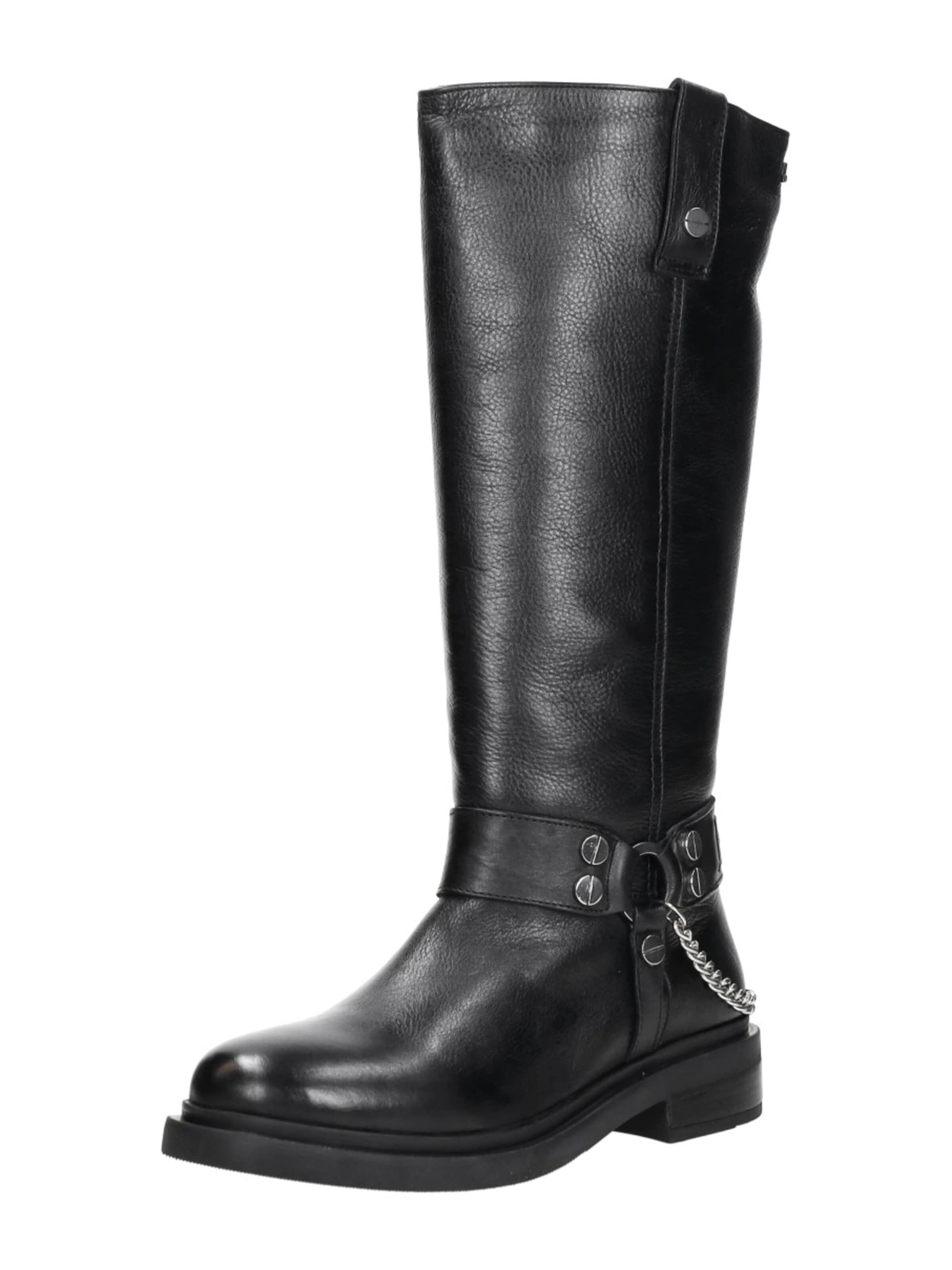 LAZAMANI Boots 'Leslie' in Zwart