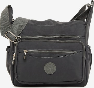 BagMori Crossbody Bag in Grey: front
