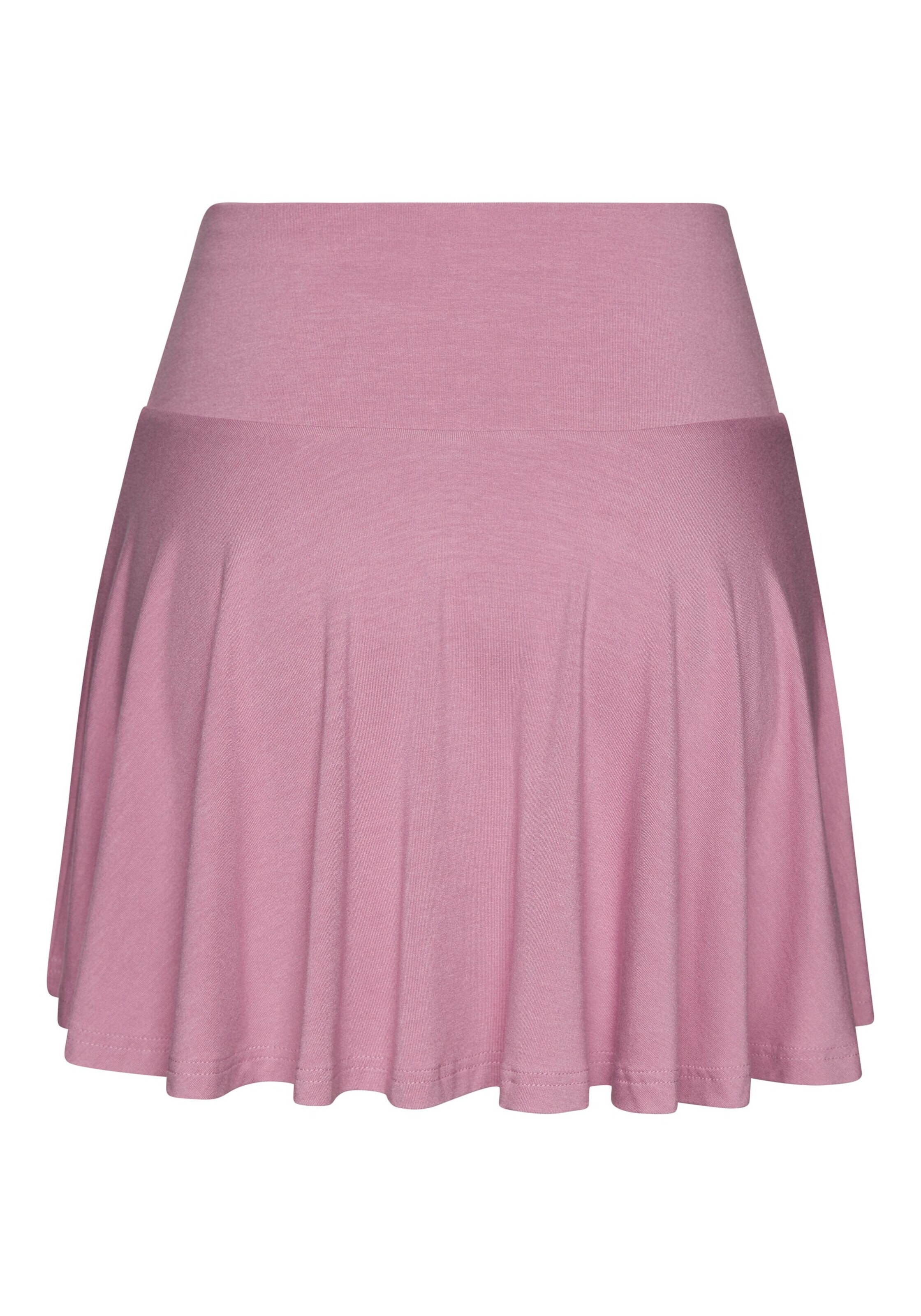 VIVANCE Skinny Nederdel i pink