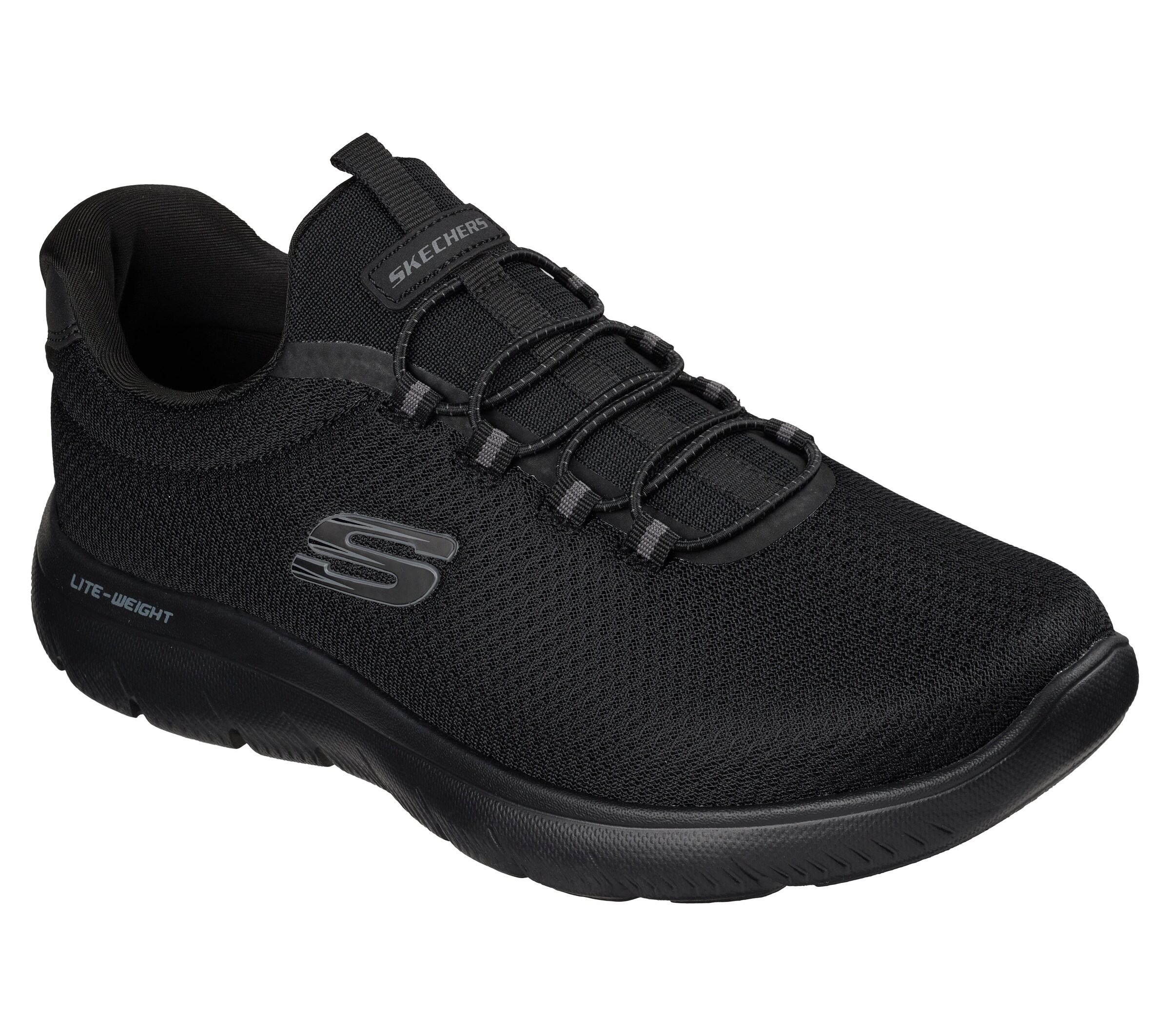 SKECHERS Slip-Ons in Black
