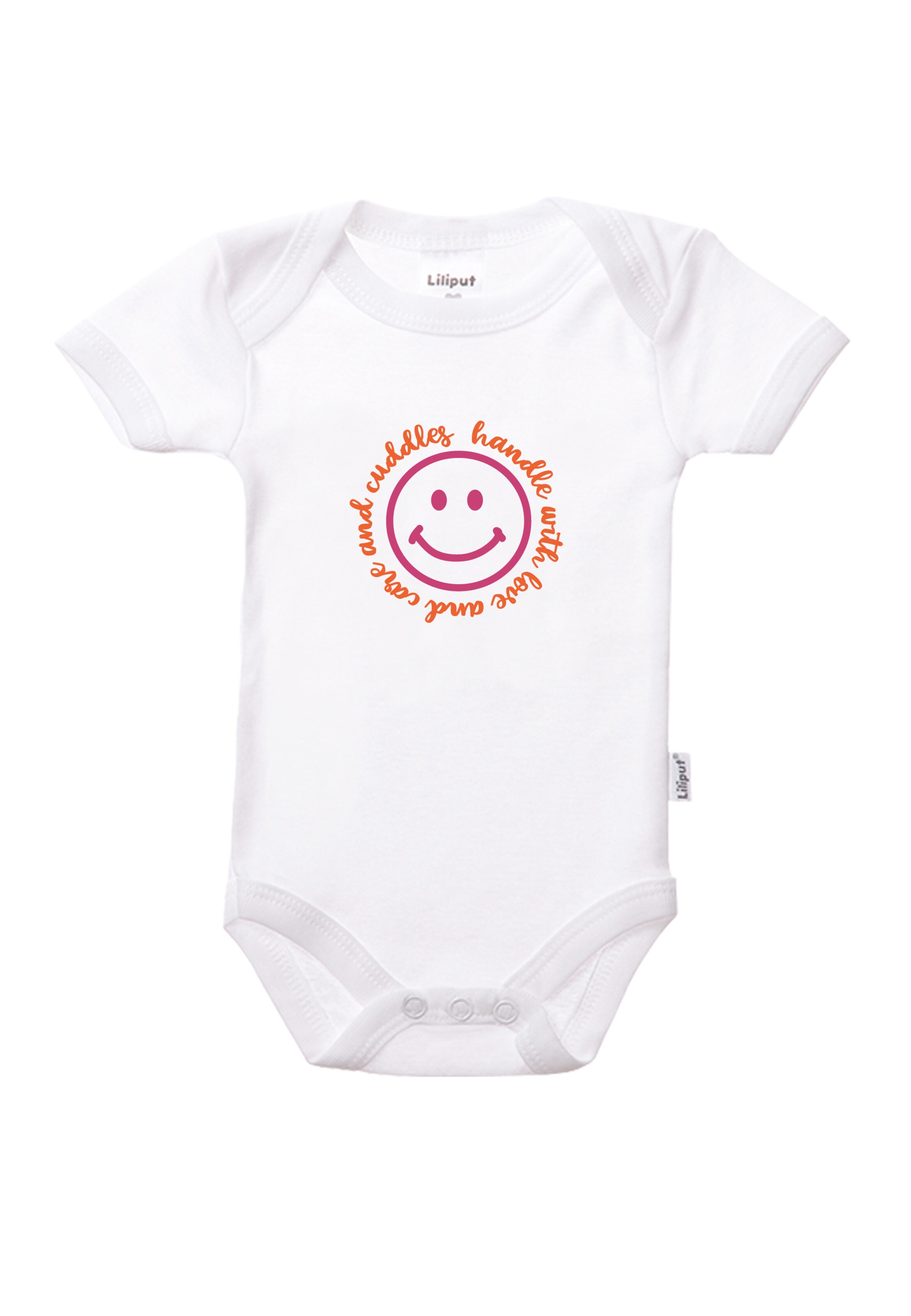 LILIPUT Romper/Bodysuit 'SMILEY' in Pink