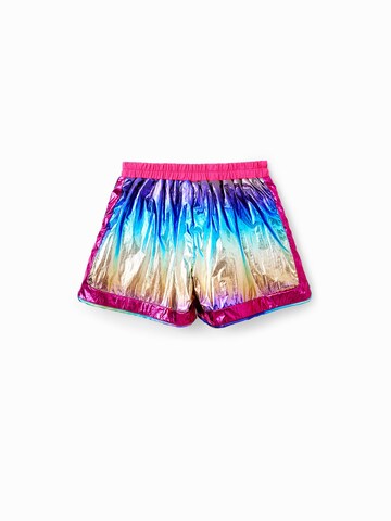 Desigual - Regular Calças 'Nature' em mistura de cores