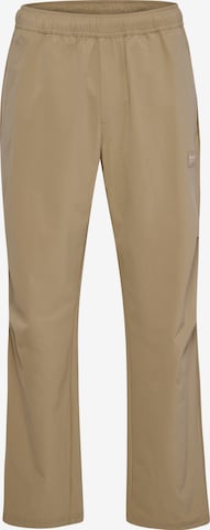 Hummel Loosefit Broek 'Sorona' in Bruin: voorkant