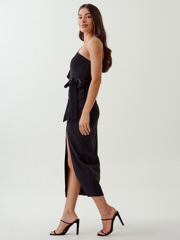Tussah Φόρεμα 'EDINA' σε μαύρο