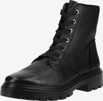 Bottines à lacets ARA en noir : devant