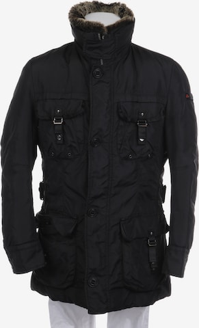 Peuterey Winterjacke / Wintermantel M in Schwarz: predná strana