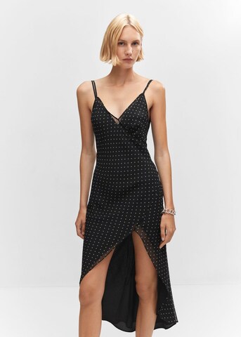 MANGO Summer Dress 'lindisim' in Black: front