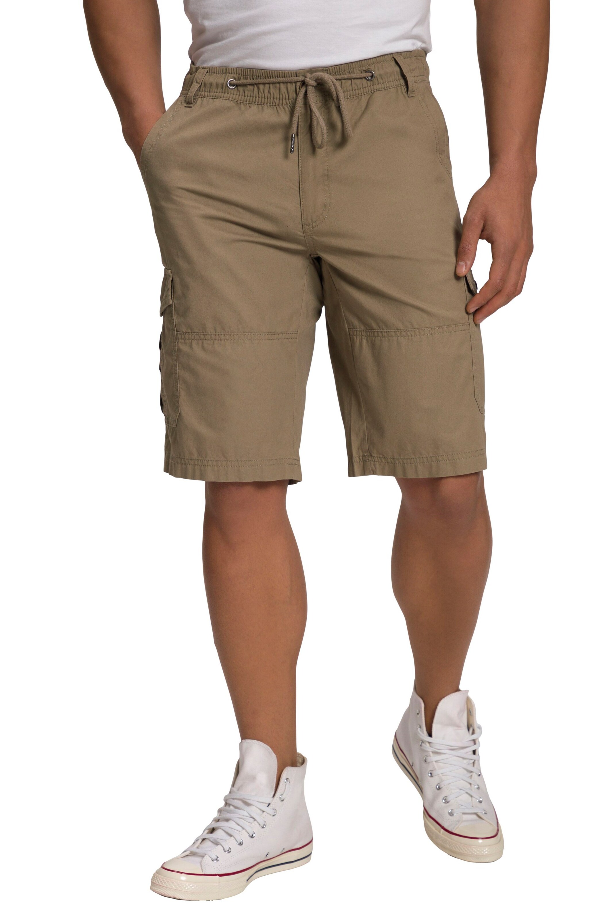 JP1880 Loose fit Cargo trousers in Beige: front