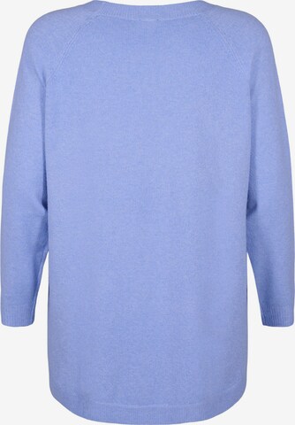 Zizzi Sweater 'SUNNY' in Blue