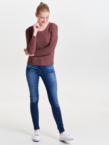 ONLY Sweater 'ONLGeena' in Red