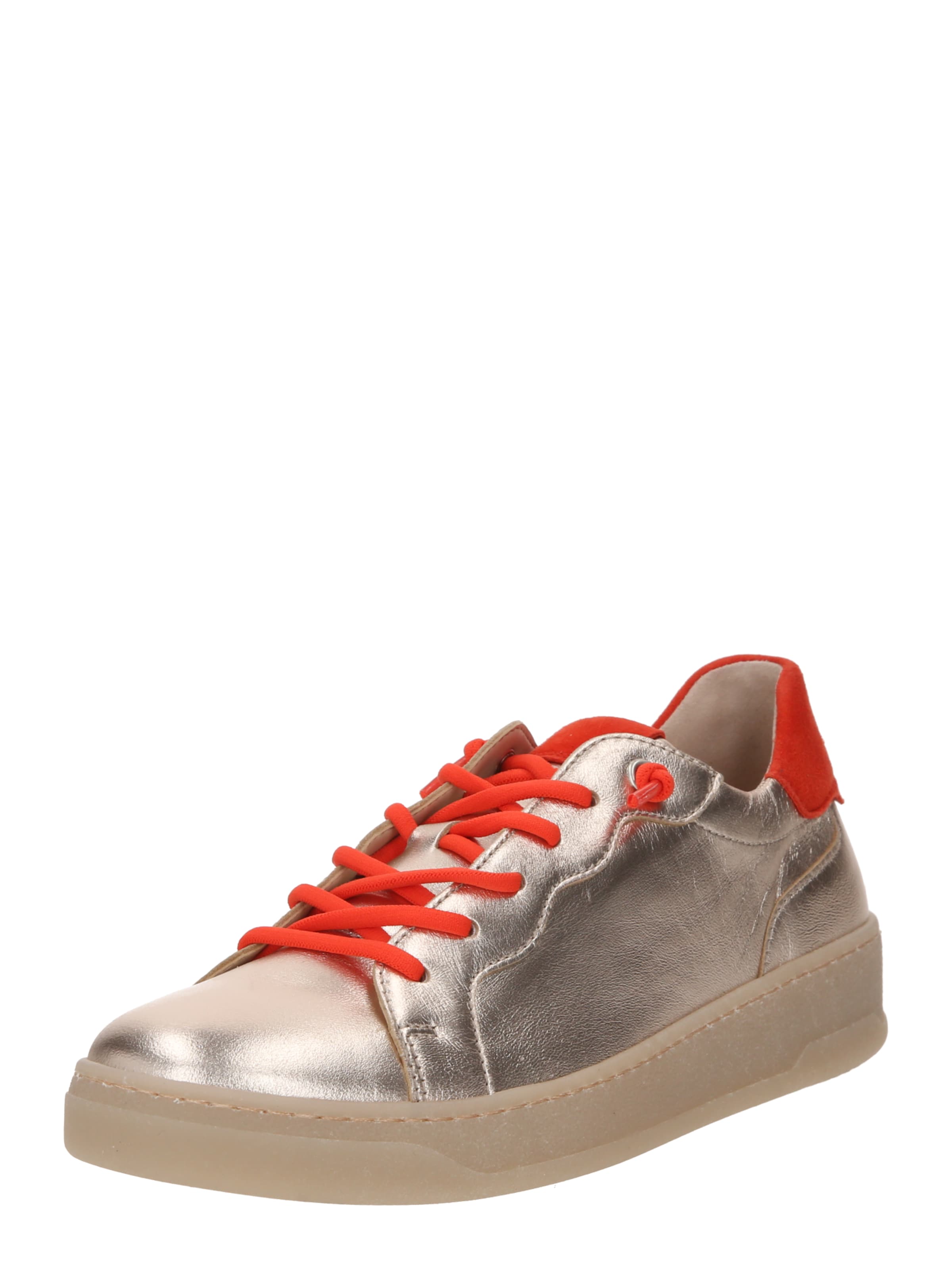 Sneaker bassa di GABOR in oro: frontale