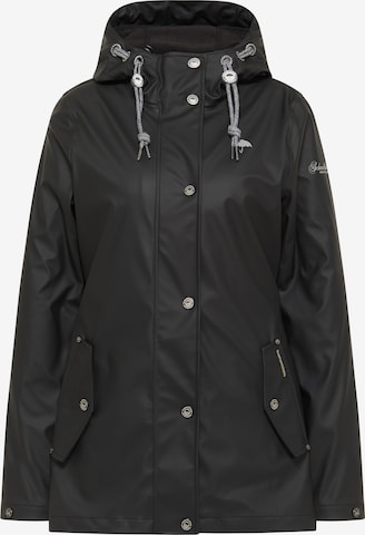 Schmuddelwedda Toiminnallinen takki värissä musta: edessä