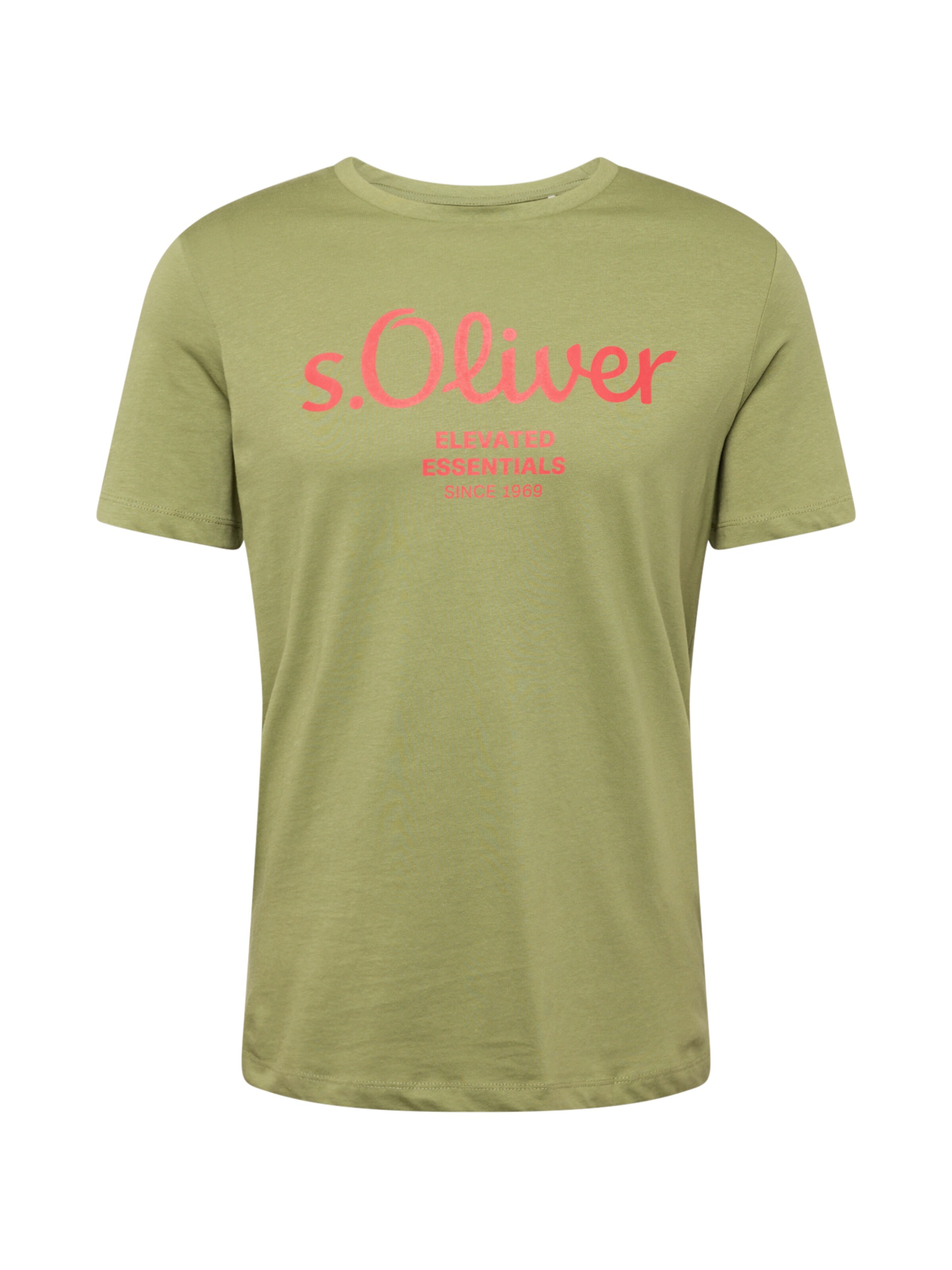 T-Shirt s.Oliver en vert : devant