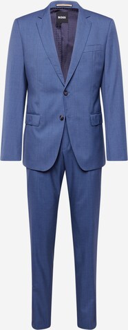 BOSS Normální Oblek – modrá: přední strana