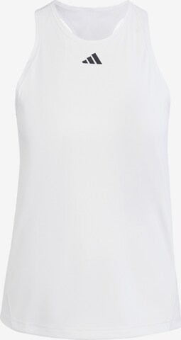 ADIDAS PERFORMANCE Sports Top 'Club' in White: front