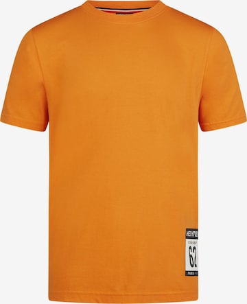 HECHTER PARIS Shirt in Orange: front