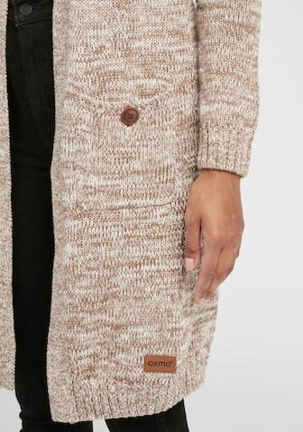 Oxmo Knit Cardigan 'Philetta' in Beige