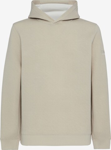 Sweat-shirt Boggi Milano en beige : devant