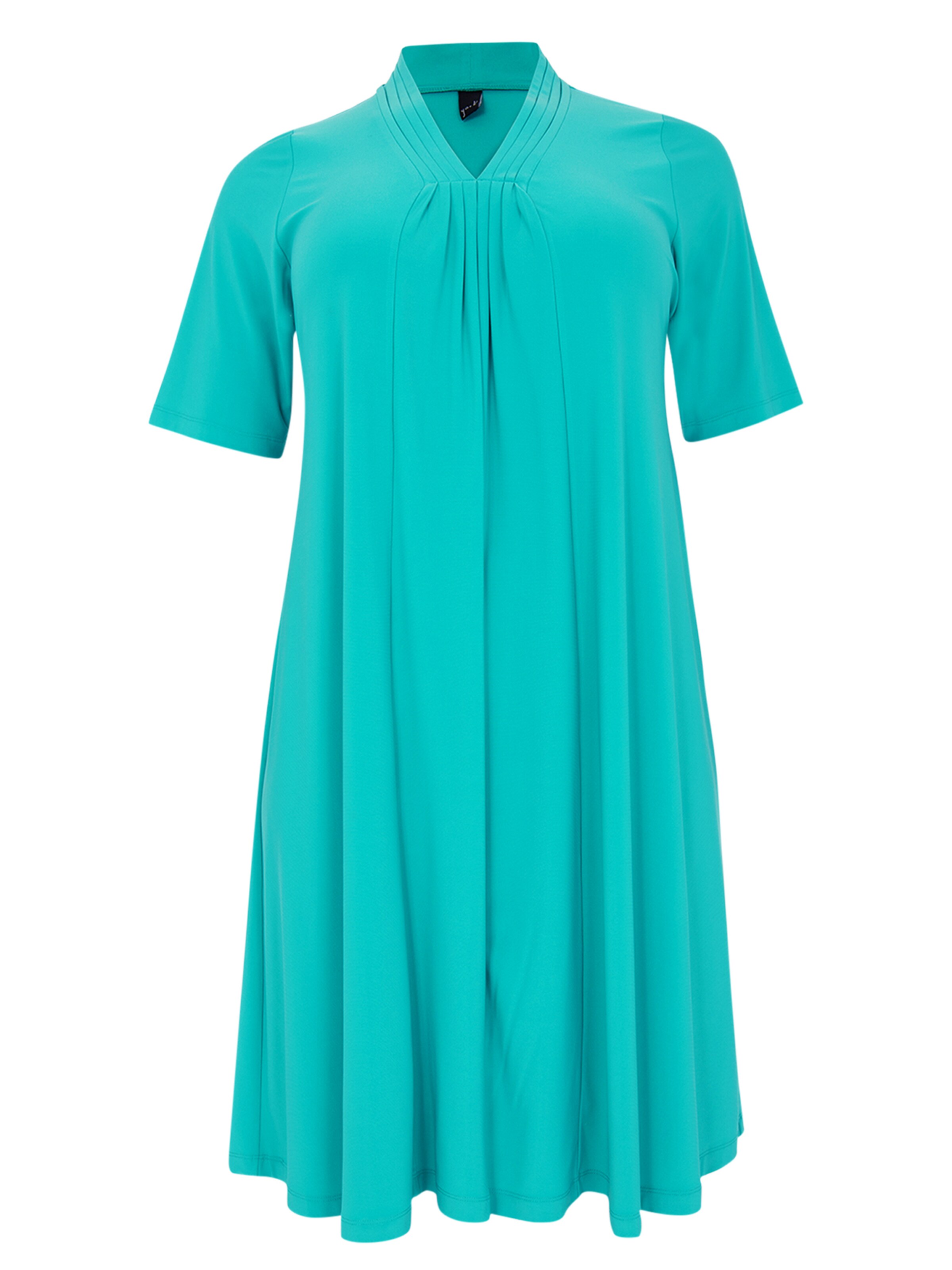 YOEK Dress in Blue: front