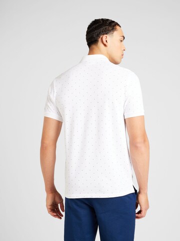 Springfield Poloshirt 'RECONSIDER' in Weiß