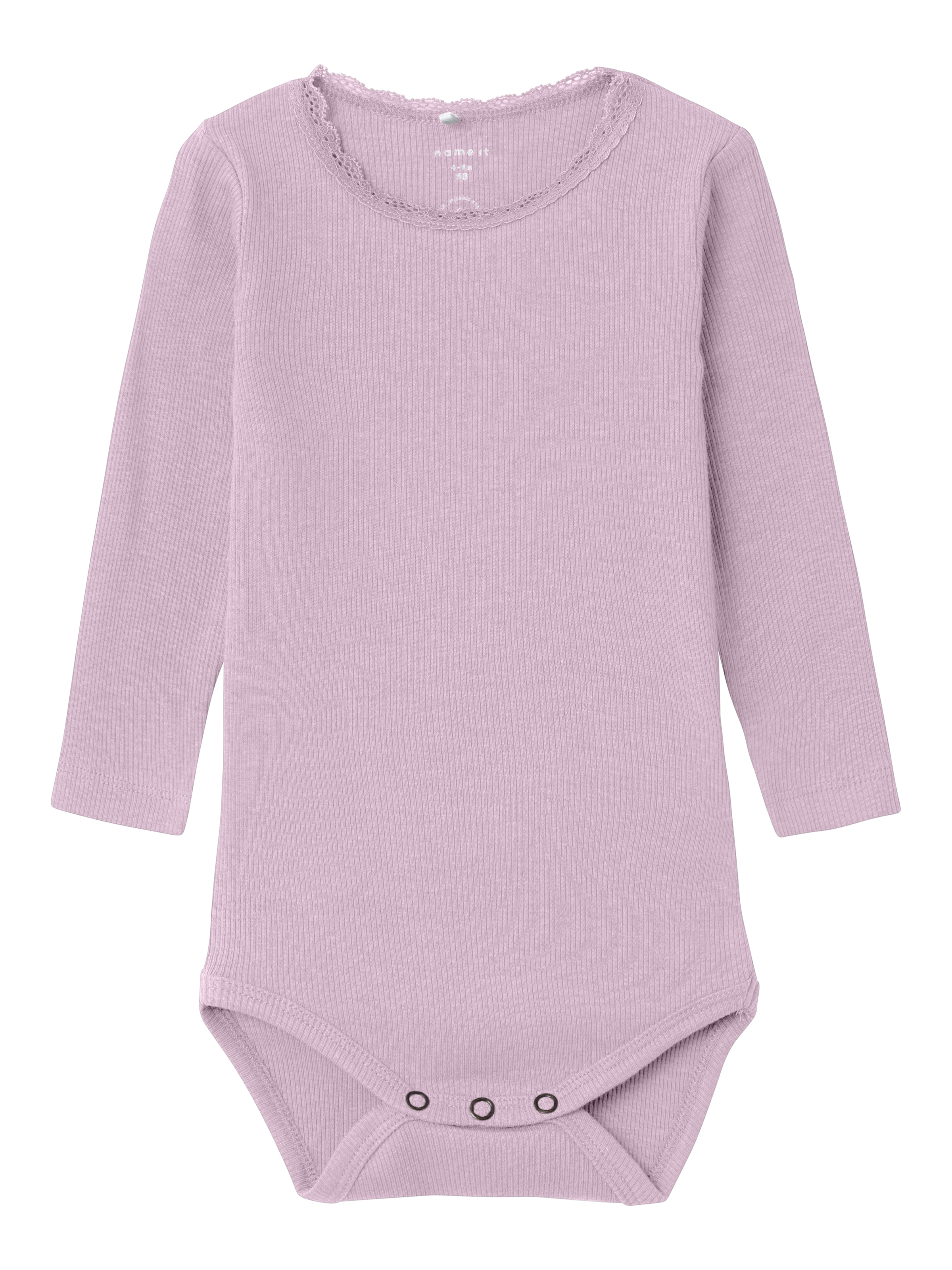 NAME IT Śpiochy/body 'NBFKab' w kolorze fioletowy: przód