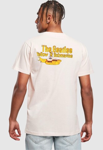 Merchcode Shirt 'Yellow Submarine - Monster No.5' in Roze: voorkant