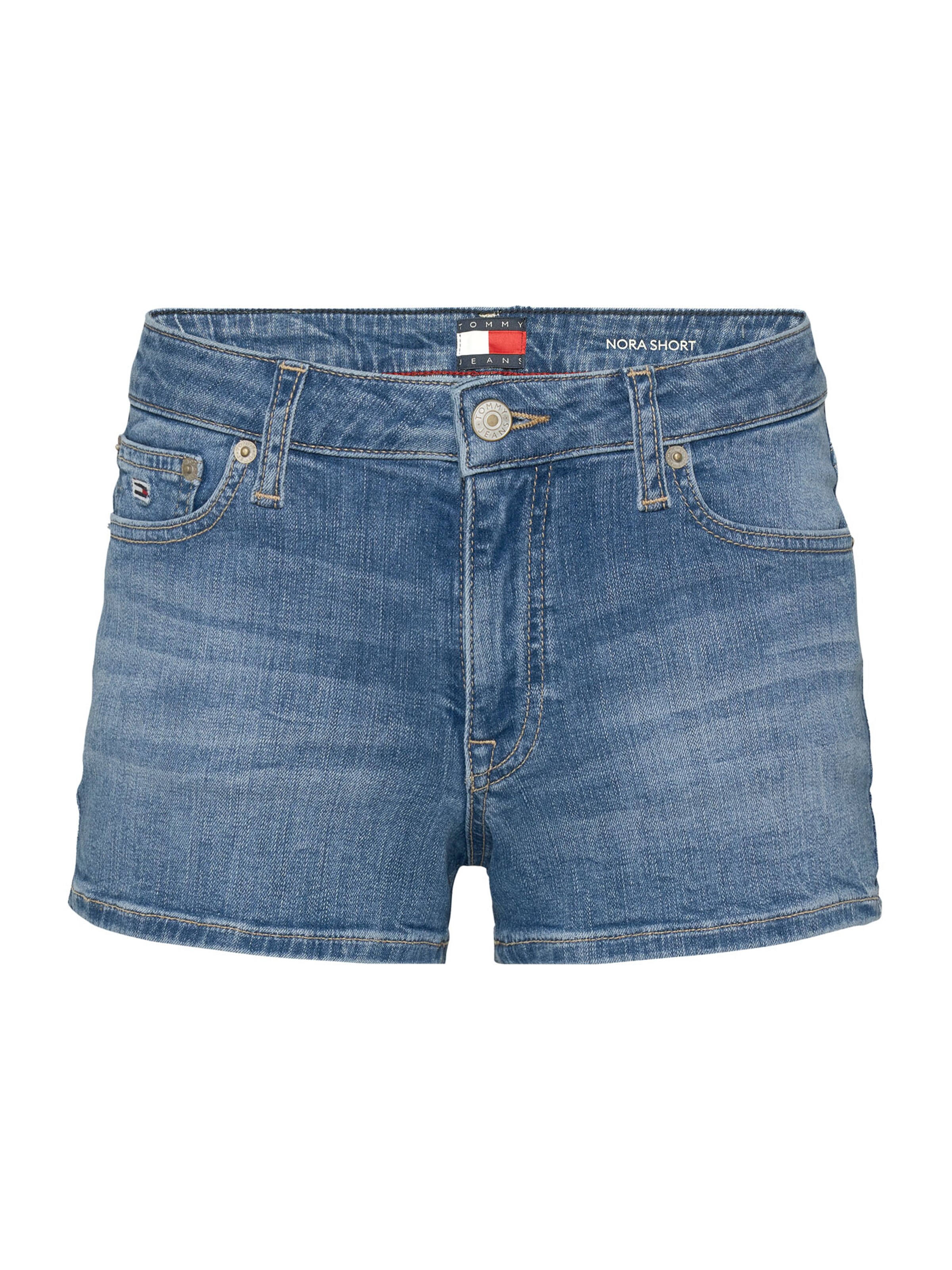 Coupe slim Jean 'NORA' Tommy Jeans en bleu : devant