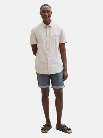 TOM TAILOR Slimfit Shorts 'Josh' in Blau