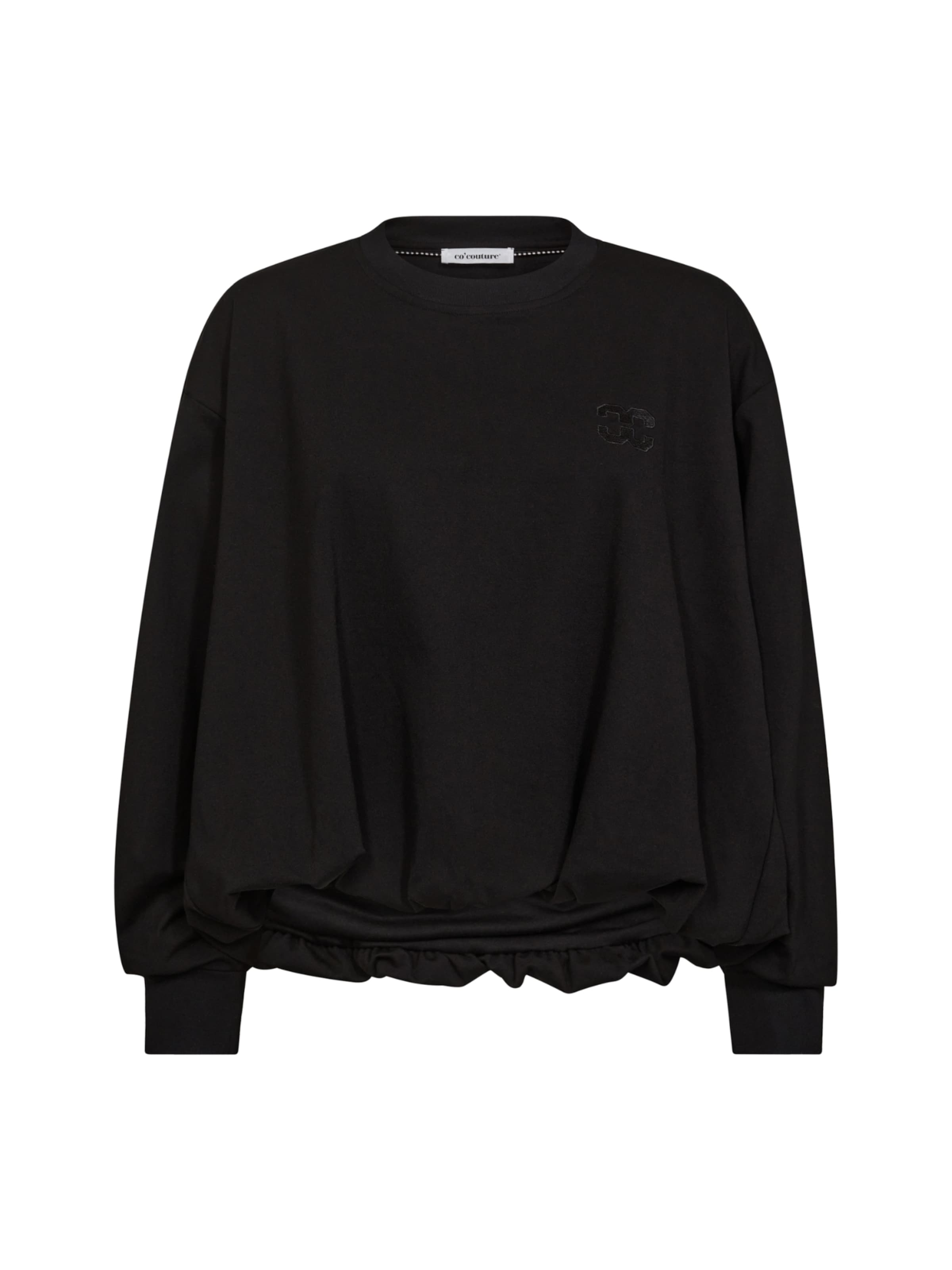 co'couture Sweater 'Monty' in Black: front
