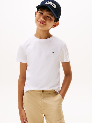 TOMMY HILFIGER Shirt 'ESSENTIAL' in White: front