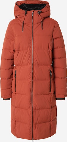 KILLTEC Outdoormantel 'KOW 56' in Braun: Vorderseite