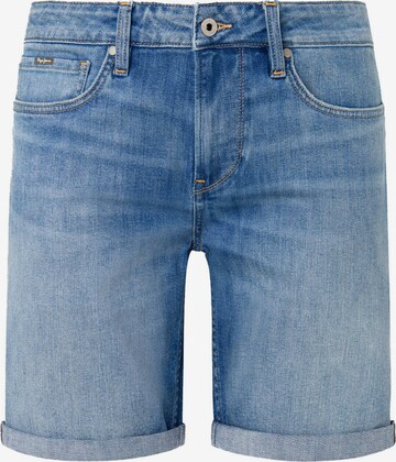 Pepe Jeans Slim fit Pants in Blue: front