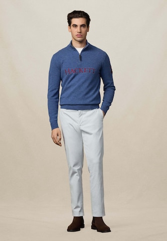 Hackett London Pullover 'Heritage NO.2 ' in Blau
