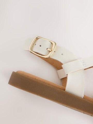 Sandales Next en blanc