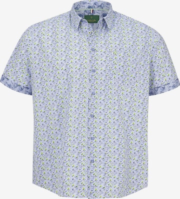 Charles Colby Button Up Shirt 'Duke Cecil' in Blue: front