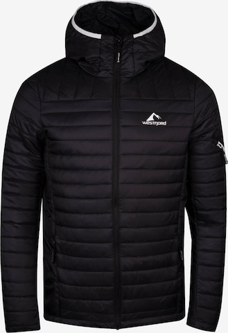 WESTFJORD Winter Jacket in Black: front
