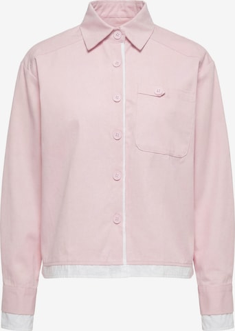 MYMO - Blusa em rosa: frente