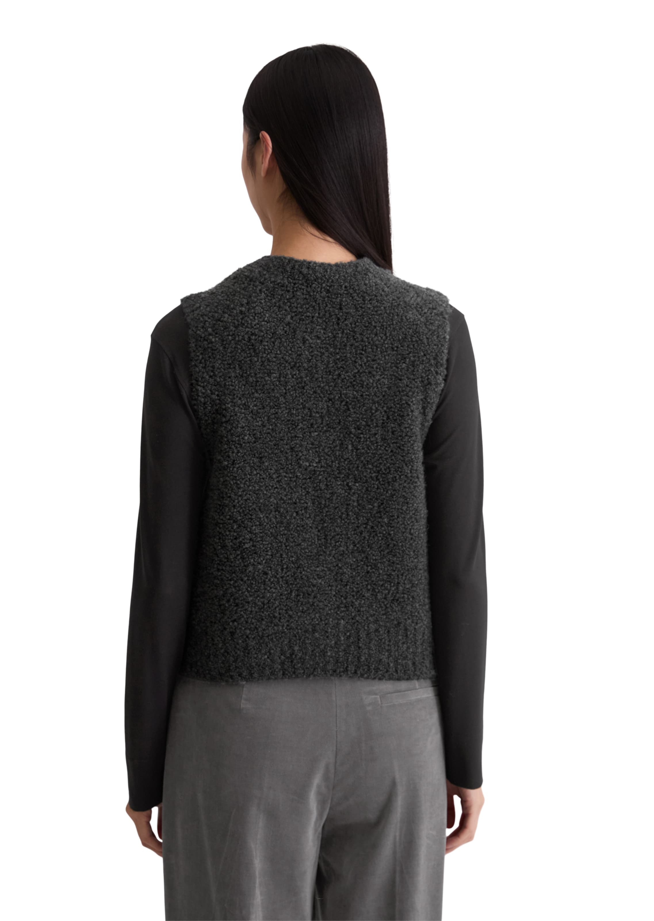 Marc O'Polo Strickjacke in Grau