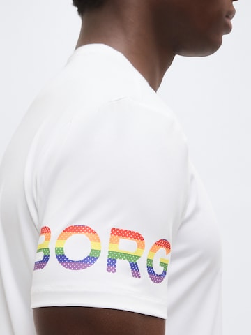 T-Shirt fonctionnel BJÖRN BORG en blanc