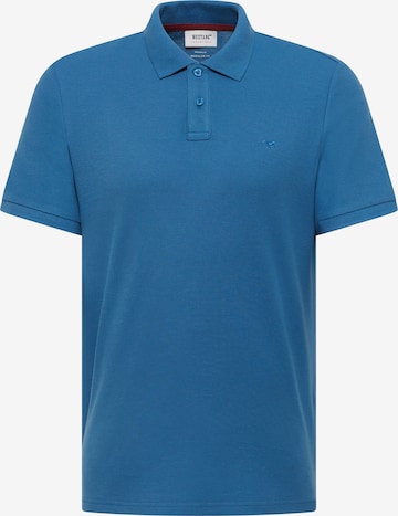 MUSTANG T-Shirt 'Style Palco' in Blau: Vorderseite