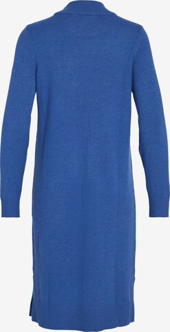 VILA Strickkleid in Blau