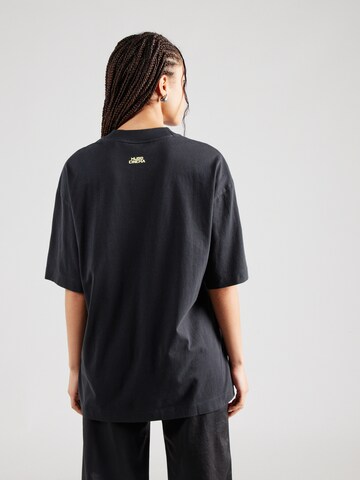 HUGO - Camiseta talla grande 'Dargex' en negro