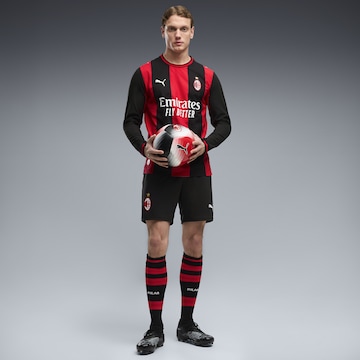 PUMA Tricot 'AC Milan Authentic' in Zwart: voorkant