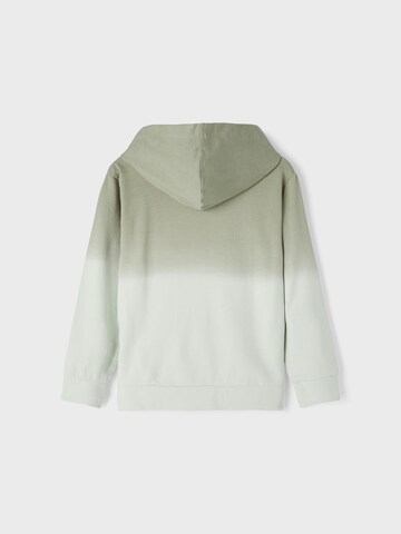 NAME IT Sweatshirt 'JONATHANO' i grøn