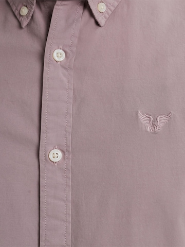 PME Legend Regular fit Overhemd 'American Classic shirt' in Lila