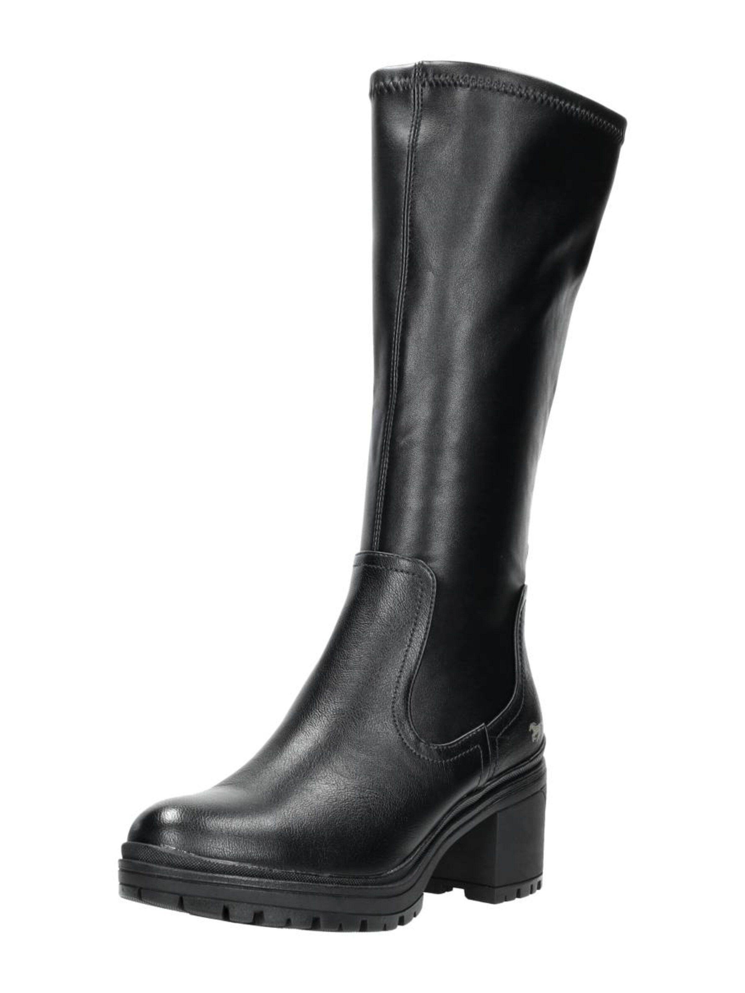 MUSTANG Boots 'Lange Laarzen' in Black
