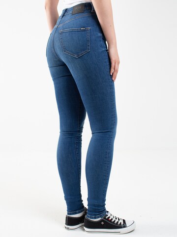 Coupe slim Jean 'Clarisa' BIG STAR en bleu