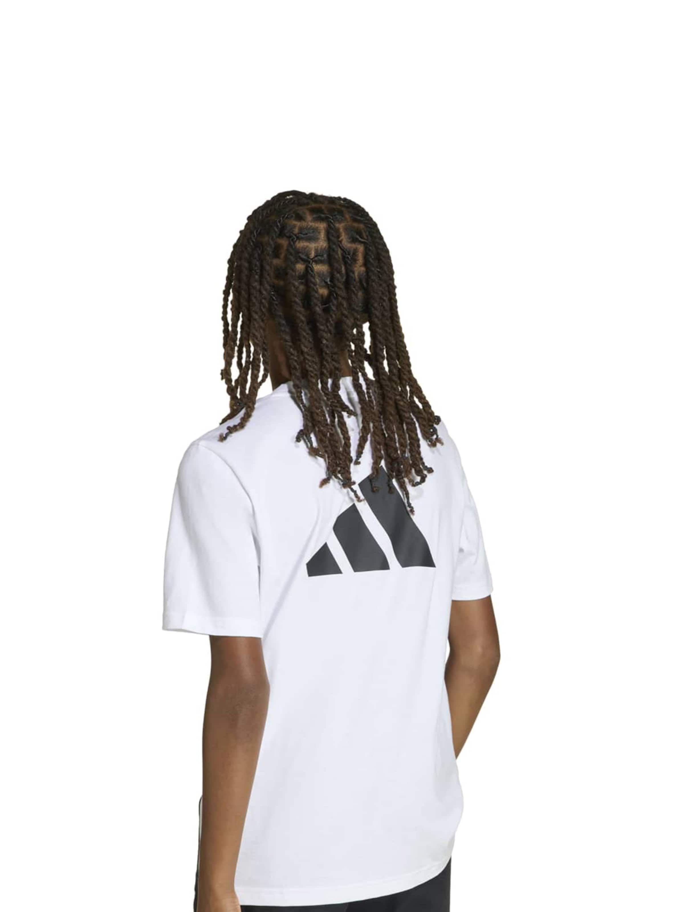T-Shirt fonctionnel ADIDAS SPORTSWEAR en blanc