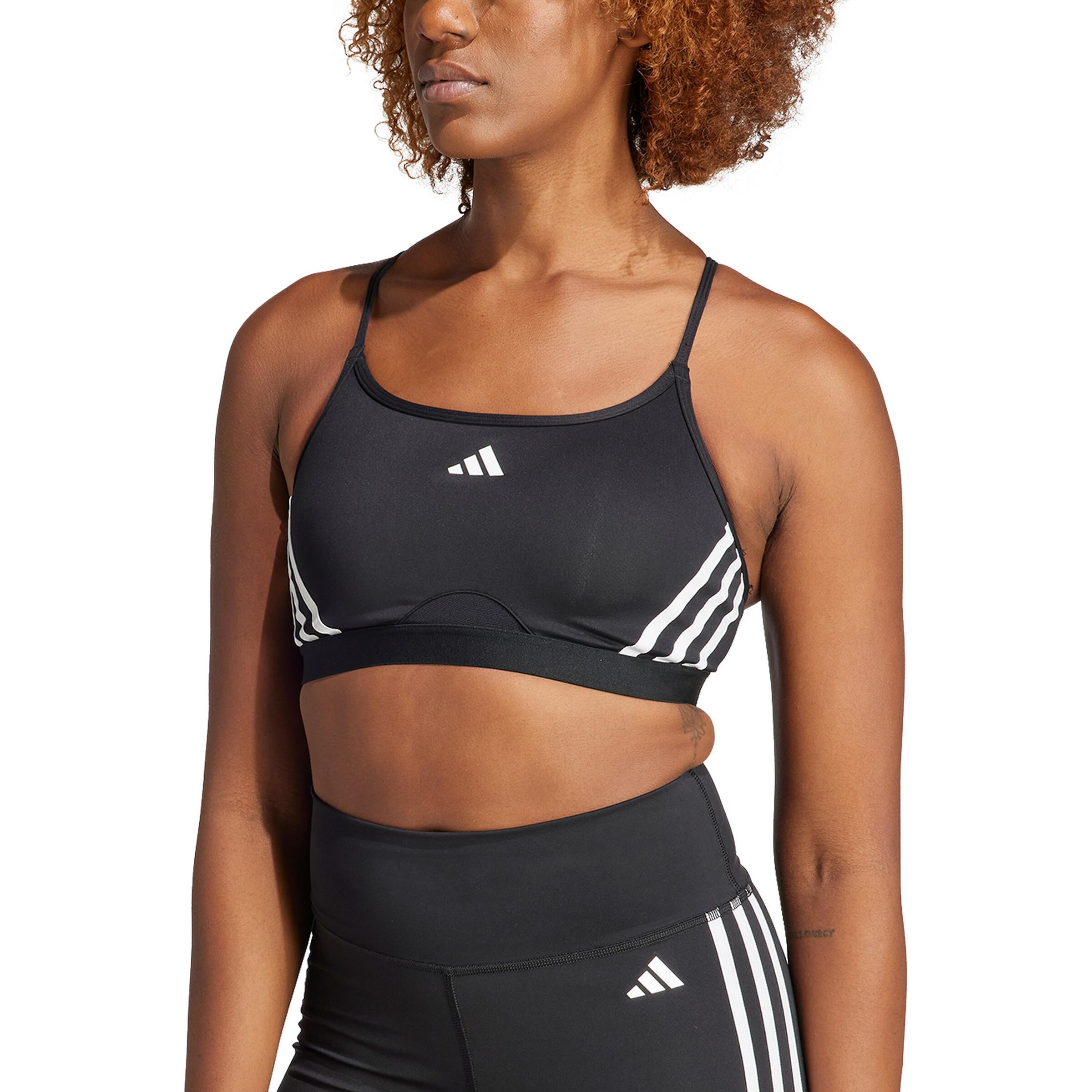 Bustino Reggiseno sportivo 'AERCT LS 3S BRA' di ADIDAS PERFORMANCE in nero