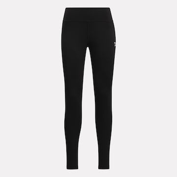 Reebok Skinny Sportbroek in Zwart